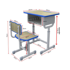 Meja Kursi Sekolah Viva T-Y (MDF)